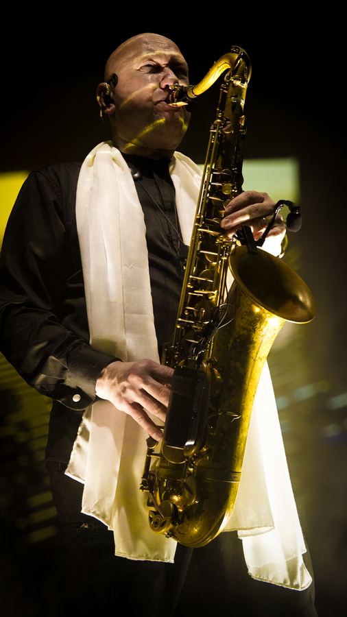 Jeffrey Scot Wills on saxophone